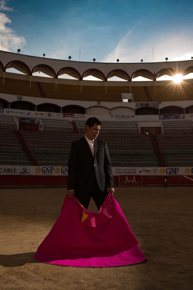 ever lopez mexican destination wedding photographer Mexico bullfighter engagement session