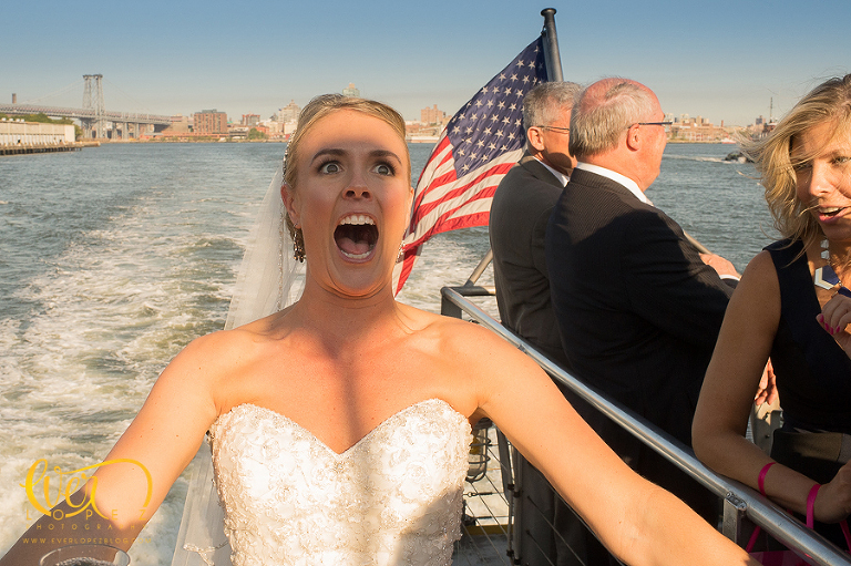 new york wedding photographer Ever Lopez NYC photography Liberty House venue new jersey water taxi bride